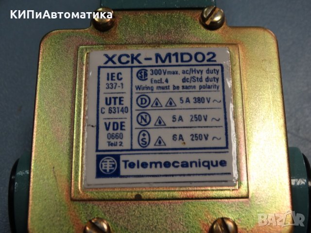 изключвател Telemecanique XCK-M1D02, снимка 4 - Резервни части за машини - 34452052