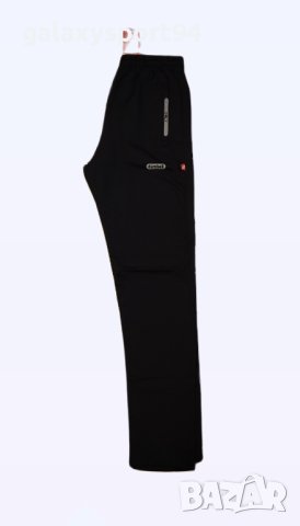 Памучен Черен Анцуг с Черно Долнище 2023г материя, снимка 5 - Спортни дрехи, екипи - 42170883