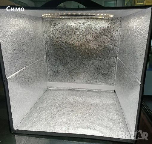 фото кутия с LED осветление (Emart Foldable LED Light Box), снимка 3 - Светкавици, студийно осветление - 55842122