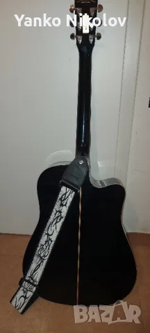 Английска ръчно изработена китара,десен захват, снимка 2 - Китари - 47600775