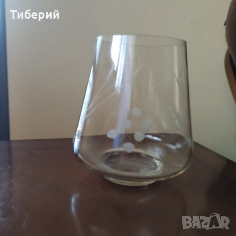 Кристална ваза, снимка 3 - Вази - 51941585