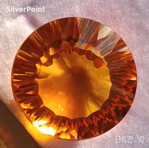 Цитрин като Слънце ☀️ със сертификат 