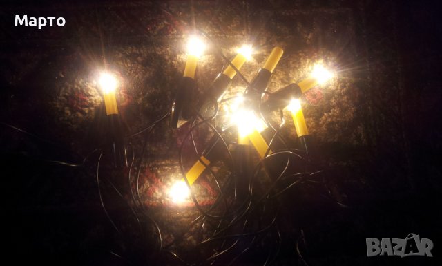 Новогодишни лампички – свещи на Нарва  NARVA , снимка 2 - Колекции - 36914521