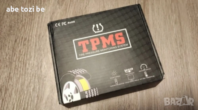 Универсален TPMS датчик за следене на налягането в гумите за връзка с Мултимедия, снимка 2 - Аксесоари и консумативи - 44589859