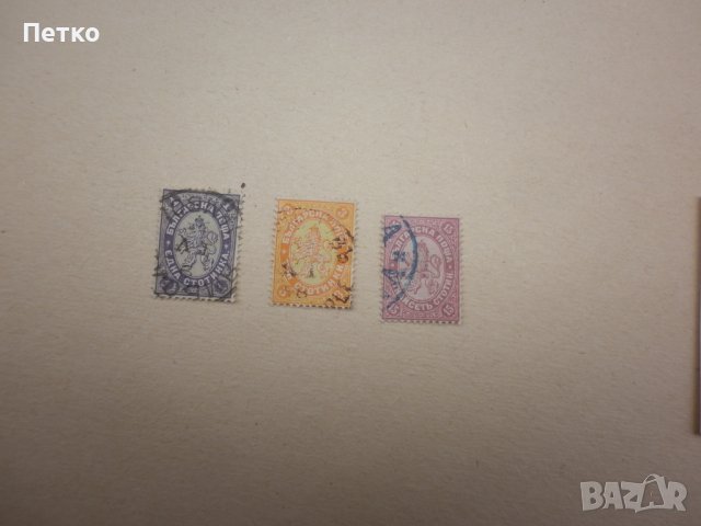 Пощенски марки   България  1882 и 1886 г, снимка 5 - Филателия - 42624499