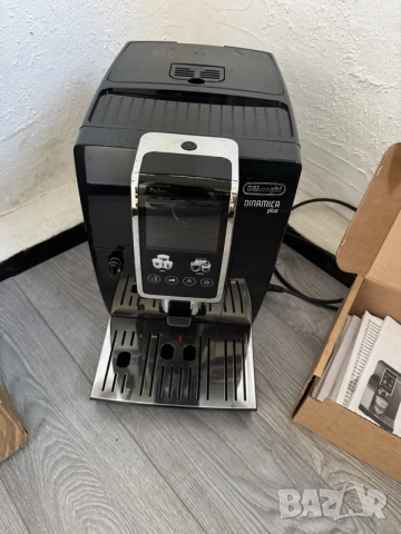 Луксозен Кафеавтомат | De'Longhi Dinamica Plus ECAM382.70.B | 3.5" TFT Екран | 15 бара | Кафемашина!, снимка 3 - Кафемашини - 55838289