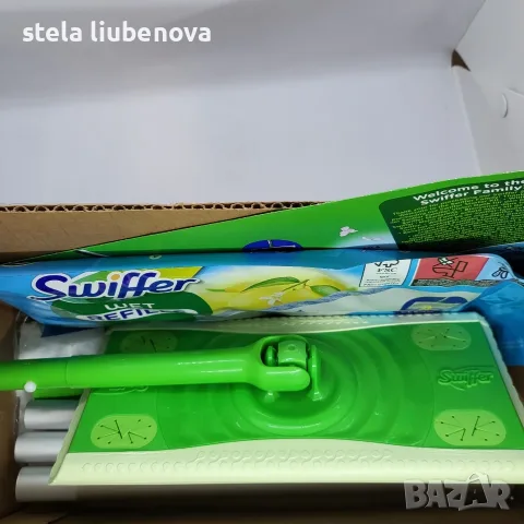НОВИ Оригинални комплекти и кърпи за под Swiffer Sweeper по избор, снимка 3 - Мопове, кофи, четки и метли - 55952825