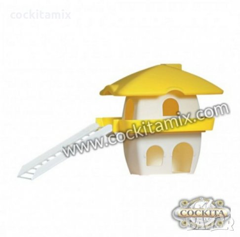 Резиденция за хамстери размер см 19.5 / 13 / 19височина - 1бр