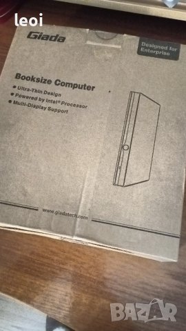 Мини (booksize) компютър, Giada D68, i5, снимка 8 - За дома - 40318833
