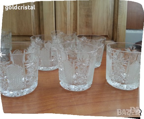 Кристални чаши Ропотамо , снимка 14 - Антикварни и старинни предмети - 36720092