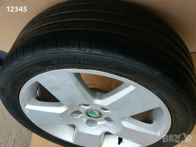 17’’5x112 za skoda suberb 17”5х112 за шкода супърб 3U0 601 025E-№606, снимка 4 - Гуми и джанти - 47844839