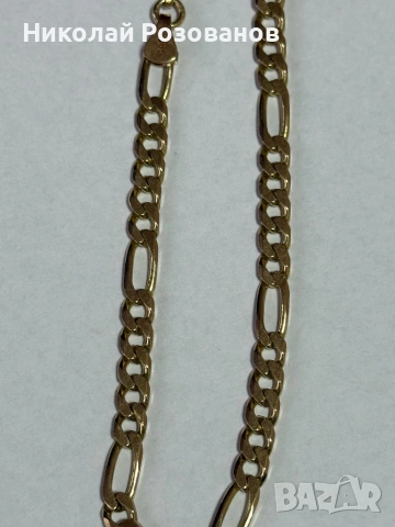 Златна гривна унисекс НОВА, снимка 4 - Гривни - 54274042