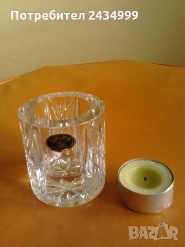 Продавам кристален свещник на БОХЕМИЯ., снимка 6 - Други - 30742695