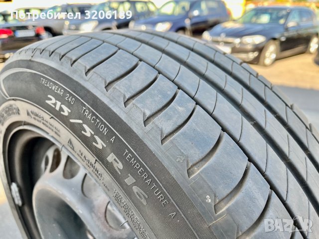 Гуми 215/55/15 Michelin, снимка 5 - Гуми и джанти - 42380662