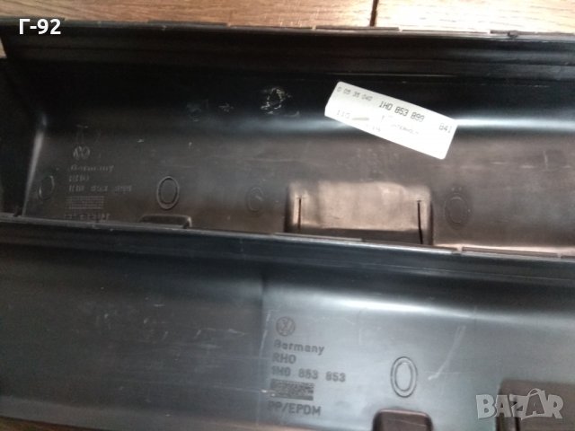 1H0853853B41**НОВО**VW*VW Golf 3 GT, GTI, VR6, Облицовка на долния праг преден. ляв**, снимка 2 - Части - 32122241