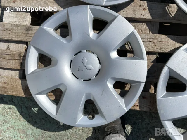 16 цола Тасове Mitsubishi Outlander Митсубиши Оригинал, снимка 3 - Аксесоари и консумативи - 49424243