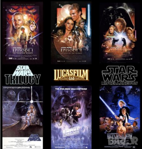 Незабравима колекция "Междузвездни войни" , снимка 3 - DVD филми - 40134243