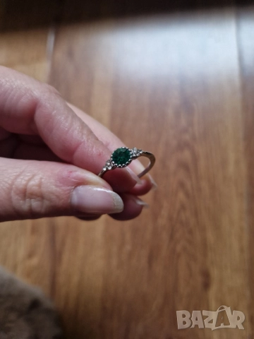 ПРОМОЦИЯ! ДВА ЗА ЕДИН пръстени със зелени камъни, снимка 9 - Пръстени - 52398681