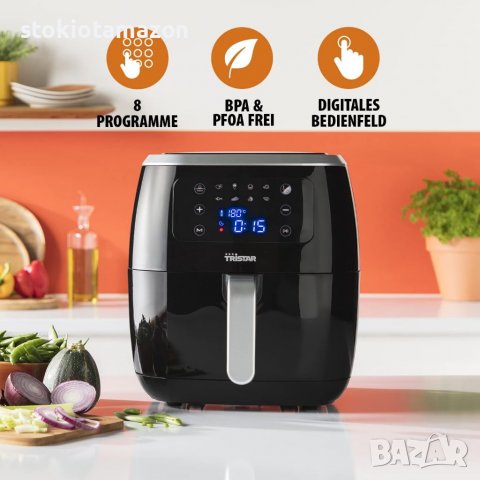 Фритюрник с горещ въздух TRISTAR FR6997, снимка 7 - Фритюрници - 38264010