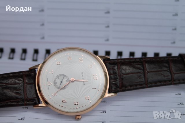Швейцарски мъжки кварцов часовник ''Sandoz'', снимка 11 - Мъжки - 40790710