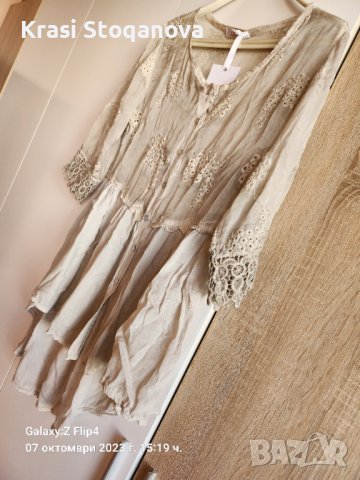 Елегантна Туника ЛЯТНА *Made in Italy* , снимка 3 - Туники - 42471532