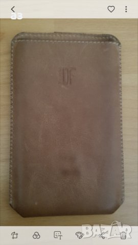 Калъф за телефон от естествена кожа, снимка 5 - Калъфи, кейсове - 31603353