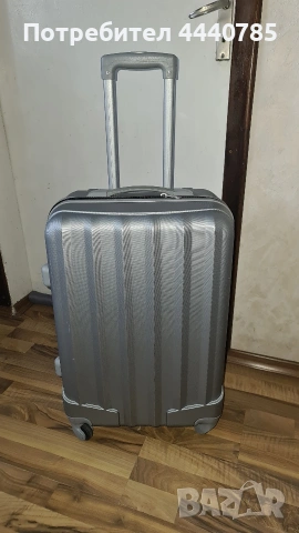 Куфар в сребристо , снимка 4 - Куфари - 53063746