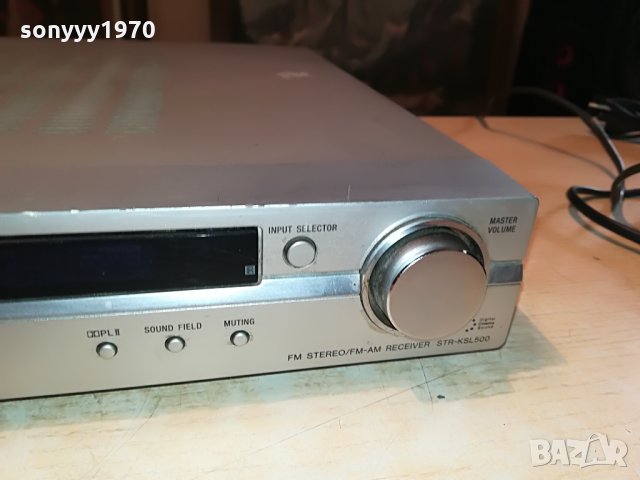 sony str-ksl500 receiver-внос германия 0508212020, снимка 6 - Ресийвъри, усилватели, смесителни пултове - 33735547