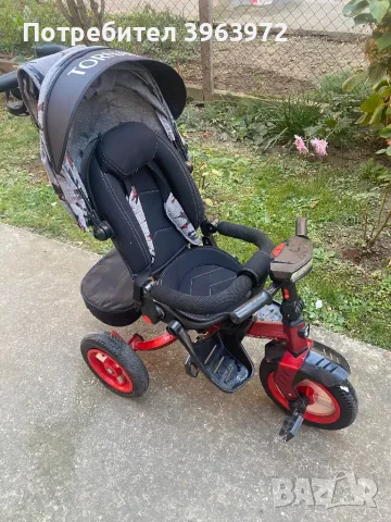 Детска триколка Byox Тornado червена, снимка 1