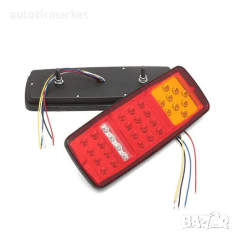 Комплект LED стоп със 4 светлини 12 – GUN1125, снимка 4 - Аксесоари и консумативи - 56052284