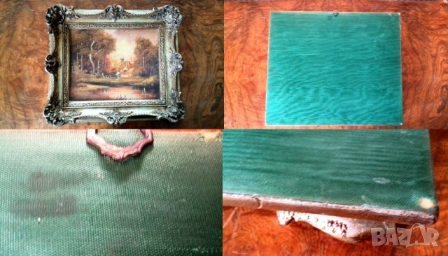 Маслена картина подписана, снимка 7 - Антикварни и старинни предмети - 37111208