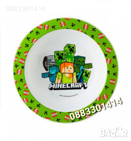 Детска чиния Еднорог, Пепа Пиг, Супер Марио, Спайдермен и др. , снимка 10 - Други - 42612533