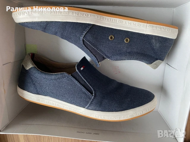 Мъжки еспадрили Tommy Hilfiger 40 номер , снимка 6 - Мокасини - 51204951