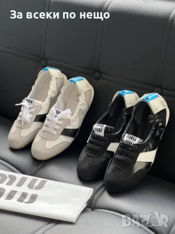 Miu Miu Дамски Маратонки👟Дамски Спортни Обувки Миу Миу - Налични Различни Цветове Код E215, снимка 2 - Маратонки - 50411277