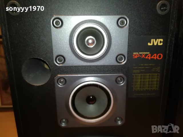 JVC SP-X440BKE-MADE IN BELGIUM-ВНОС SWISS L0207222006, снимка 9 - Тонколони - 37268405