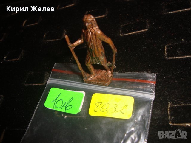 ДЖЕРОНИМО ИНДИАНСКИ ВОЖД Рядък БРОНЗОВ КИНДЕР ВОЙНИК ФИГУРКА 8632, снимка 5 - Колекции - 31358797