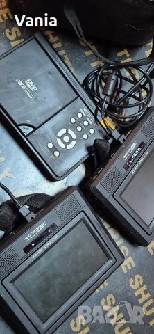 DVD за кола с два монитора