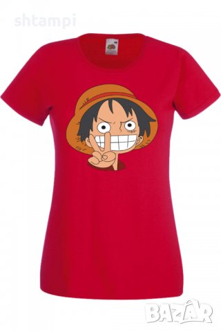 Дамска тениска One Piece 03,Анимация,игра,Празник,Повод., снимка 3 - Тениски - 37946225