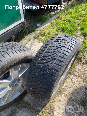 Джанти с гуми бмв е60, снимка 7 - Автомобили и джипове - 53981626