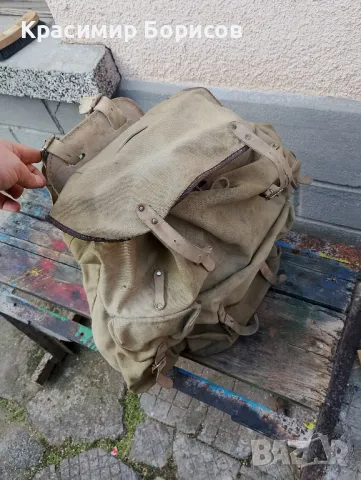 Стара раница, снимка 9 - Антикварни и старинни предмети - 49093125