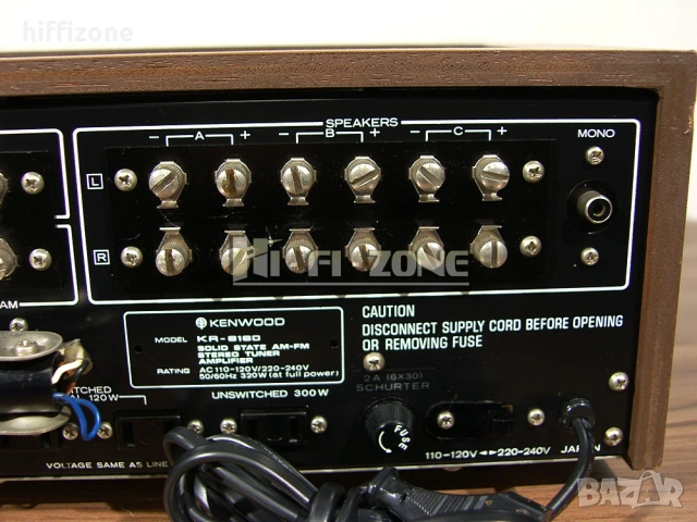Ресивър  Kenwood kr-6160 , снимка 8 - Ресийвъри, усилватели, смесителни пултове - 54053804