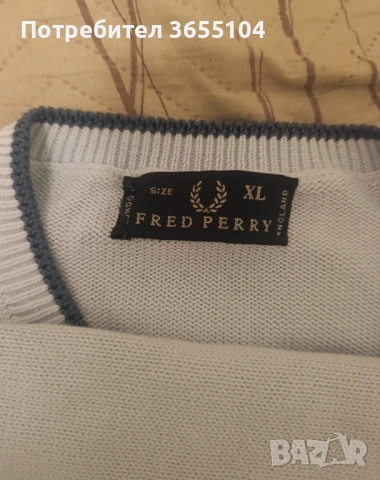 Блуза Fred Perry, снимка 2 - Блузи - 54094658