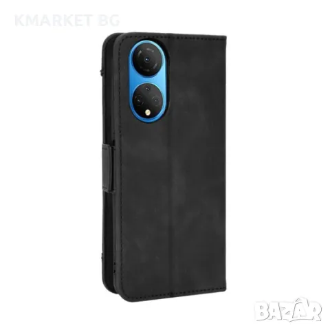 Huawei Honor X7 Wallet Кожен Калъф и Протектор, снимка 7 - Калъфи, кейсове - 48948237