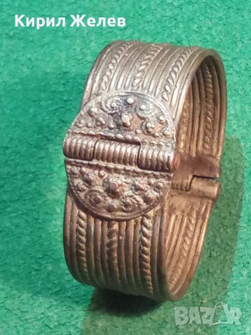 19 ВЕК ВЪЗРОЖДЕНСКА САЧАНЕНА ГРИВНА с ЩИФТ СРЕБЪРНА МАЙСТОРСКА СТАРА РЪЧНА ИЗРАБОТКА НАКИТ 6627, снимка 3 - Антикварни и старинни предмети - 33214924