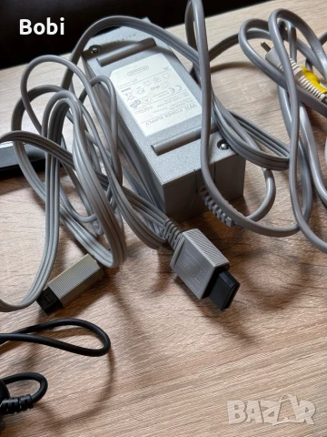 Nintendo Wii RVL-101 (Family Edition) (Black) – пълен комплект + Zelda (2 игри) и Super Paper Mario, снимка 10 - Nintendo конзоли - 50712651