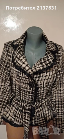 ДАМСКО КЪСО ЗИМНО САКО - Размер L , снимка 2 - Сака - 50500558