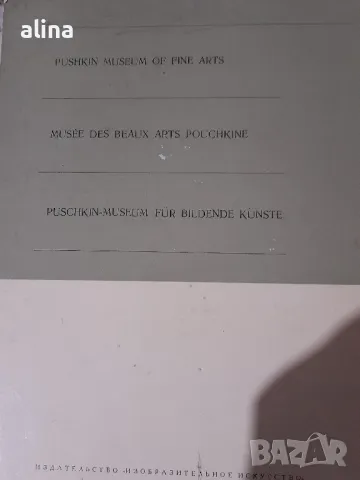 Государственный музей изобразительных искусств имени А. С. Пушкина от А. Н. Замятина, снимка 4 - Специализирана литература - 49776154