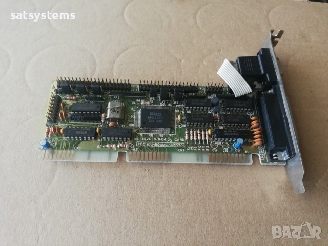  HMC HM83740 AB-862G Super I/Q Controller 16-bit ISA IDE FLOPPY COM Print Card, снимка 7 - Други - 36877017