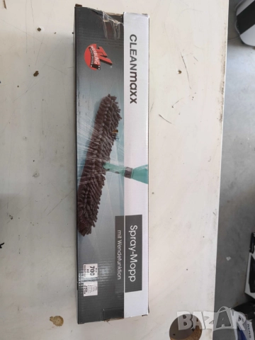 Спрей моп CLEANmaxx със сменяема кърпа и телескопична дръжка – чист под без кофа и без навеждане, снимка 5 - Други стоки за дома - 51974714