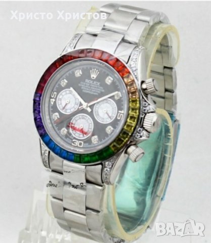 Дамски луксозен часовник Rolex Daytona, снимка 4 - Дамски - 32078243